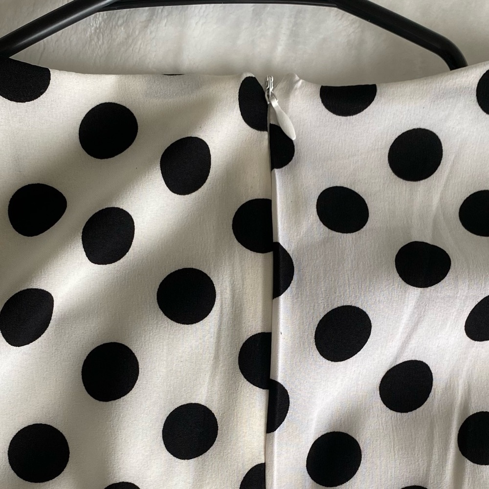NWOT retro long sleeves polka dot dress - Picture 5 of 6